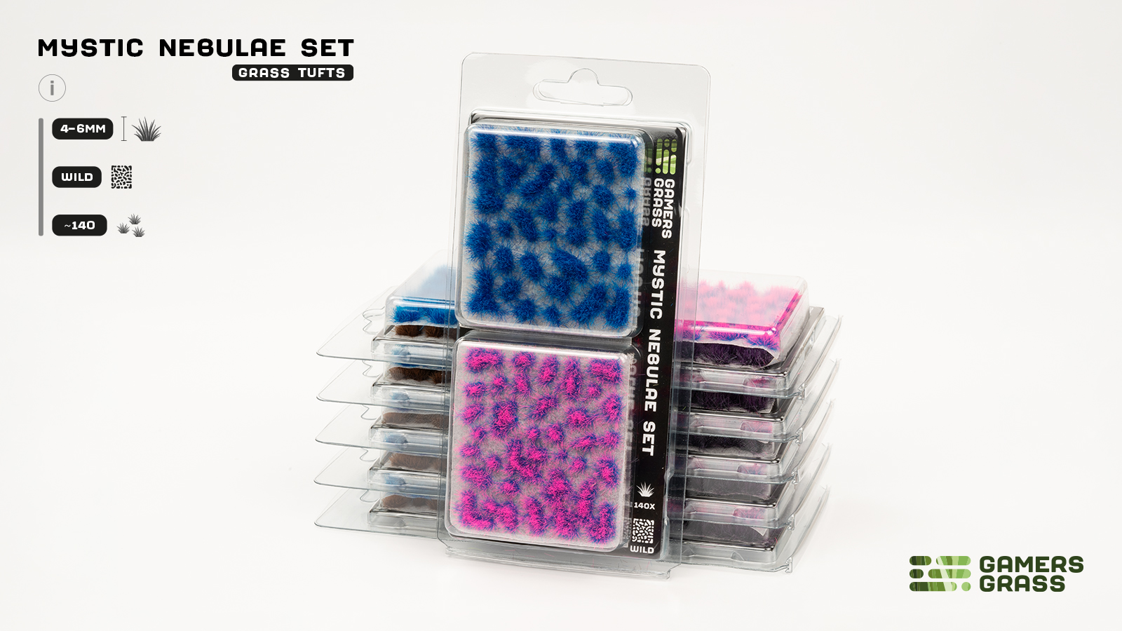 Gamers Grass: Mystic Nebulae Tuft Set: Wild 