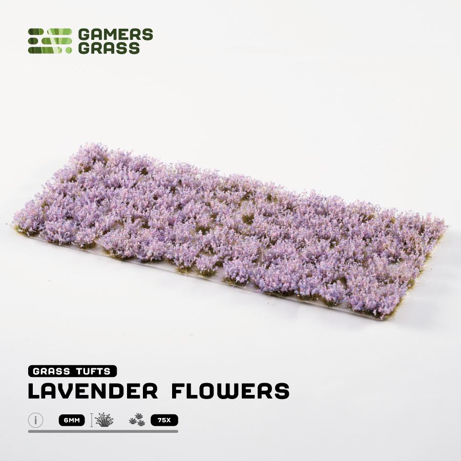 Gamers Grass: Lavender Flowers 
