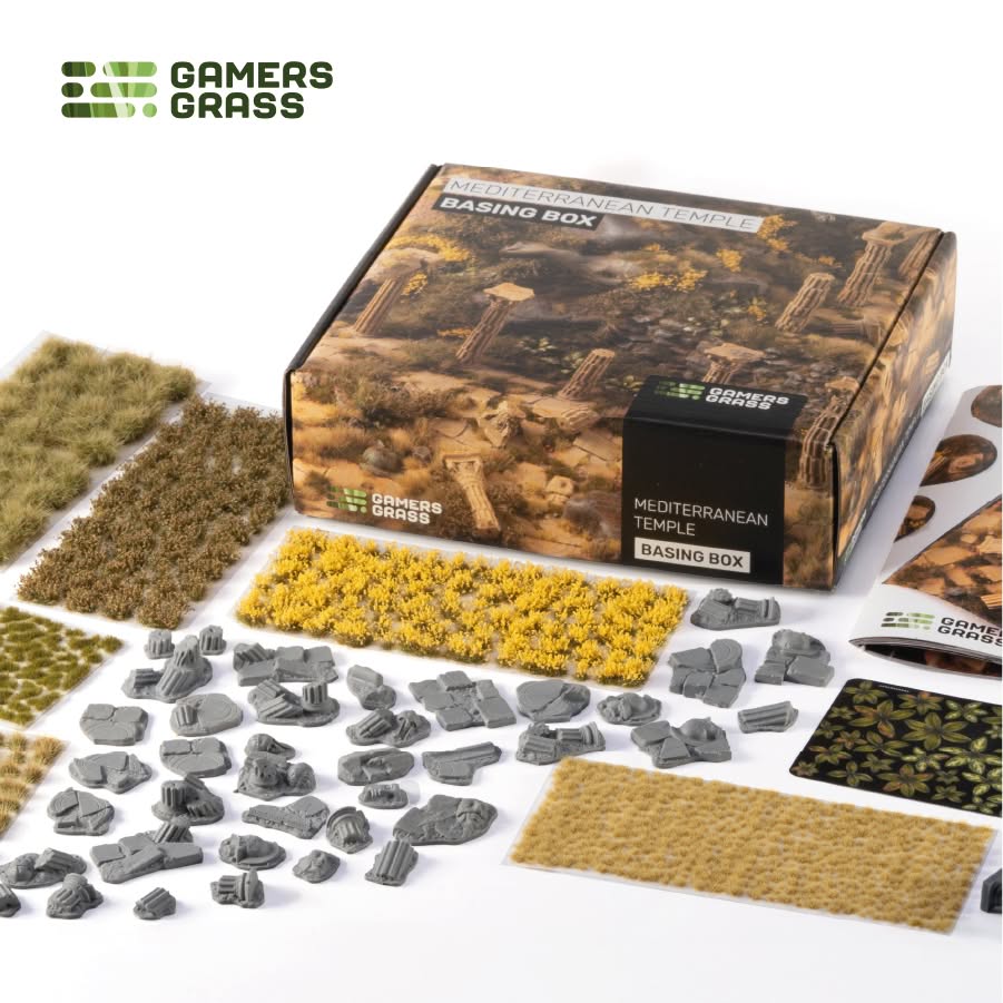 Gamers Grass: Mediterranean Temple Basing Box 