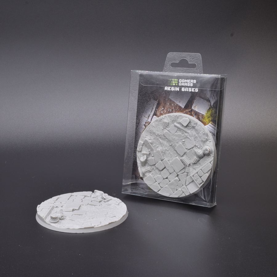Gamers Grass: Resin Bases: Temple: Round 100mm (x1) 
