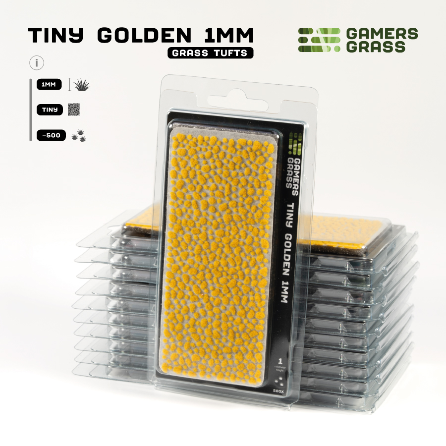 Gamers Grass: Tiny Tufts - Golden 1mm 