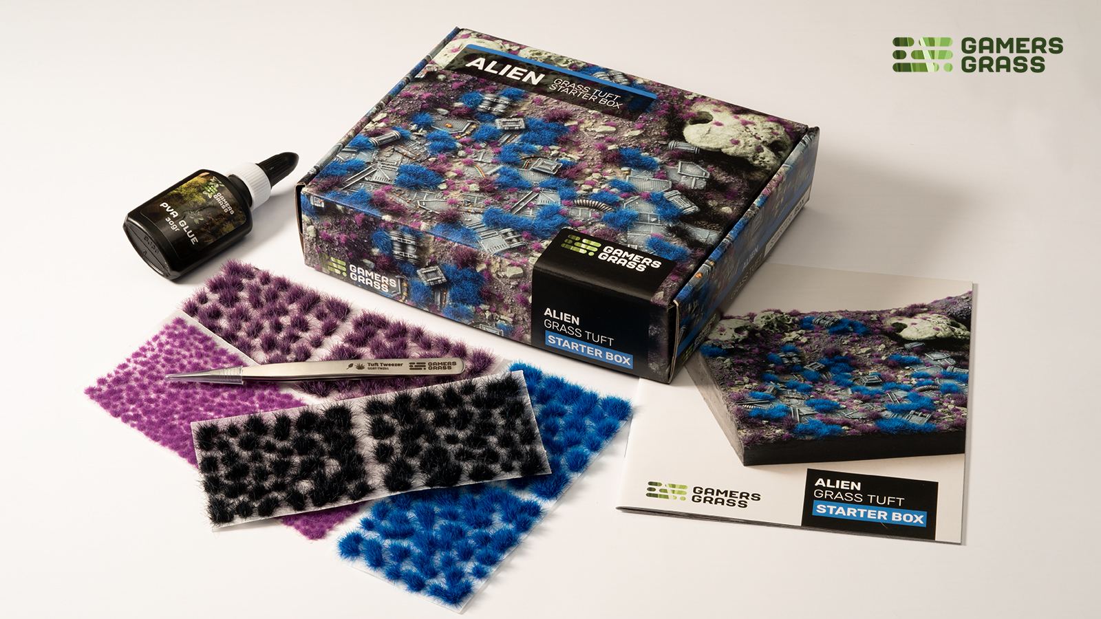 Gamers Grass Tuft Starter Boxes: Alien Grass 