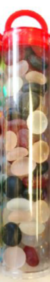 Gaming Stones: Frosted - Mixed Colors Tube (40ct) 