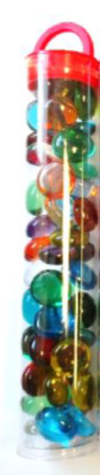Gaming Stones: Translucent: Mixed Colors 