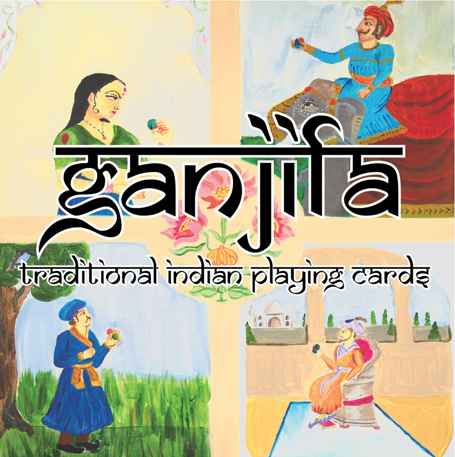 Ganjifa Indian Playing Cards 