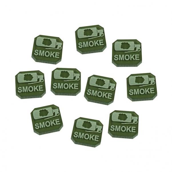 Gaslands: Smoke Ammo Tokens, Translucent Grey 