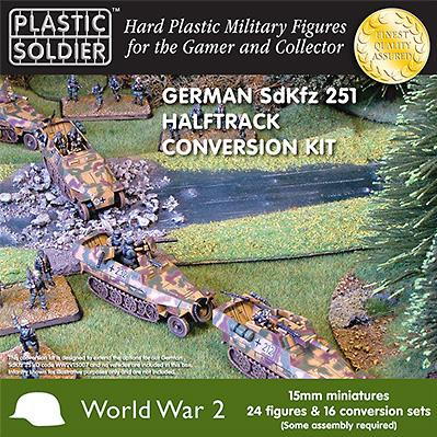 Plastic Soldier Company: 15mm German: Sdkfz 251 Halftrack Conversion kit 