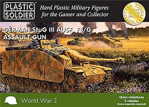 Plastic Soldier Company: 15mm German: StuG III AUSF FB/G Assault Gun 
