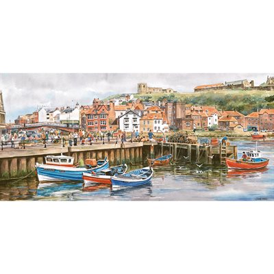 Gibsons Puzzles (686): Whitby Harbour (DAMAGED) 