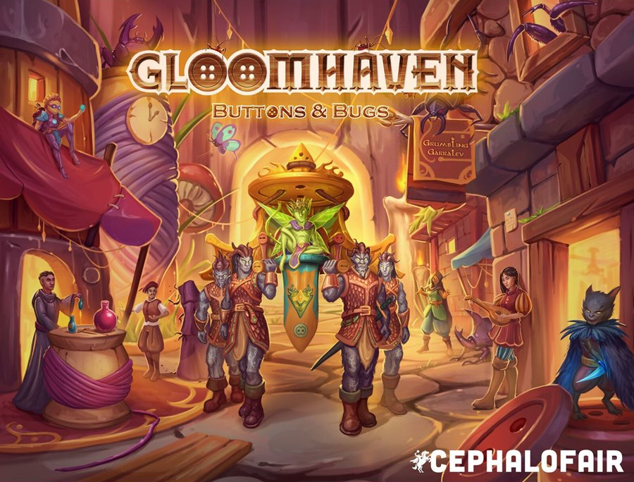 Gloomhaven: Buttons and Bugs 