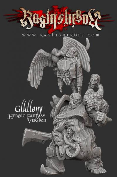 Raging Heroes: Gluttony (Fantasy) 