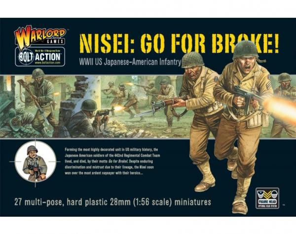 Bolt Action: USA: Go For Broke! Nissei Infantry 