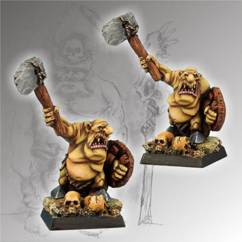 Scibor Monstrous Miniatures: Goblin Riff-Raff Warrior 