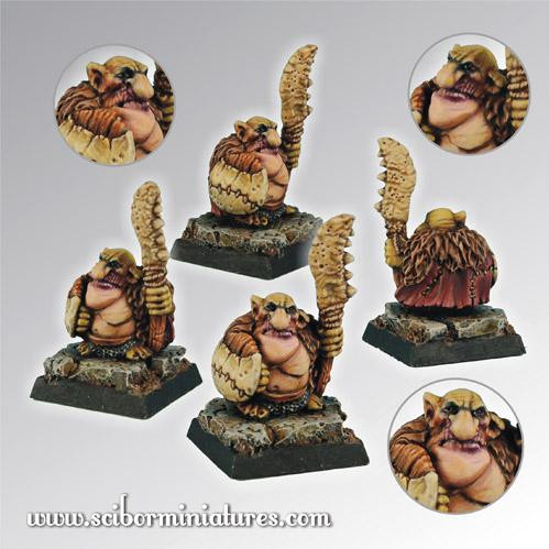 Scibor Monstrous Miniatures: Goblin Warrior #1 