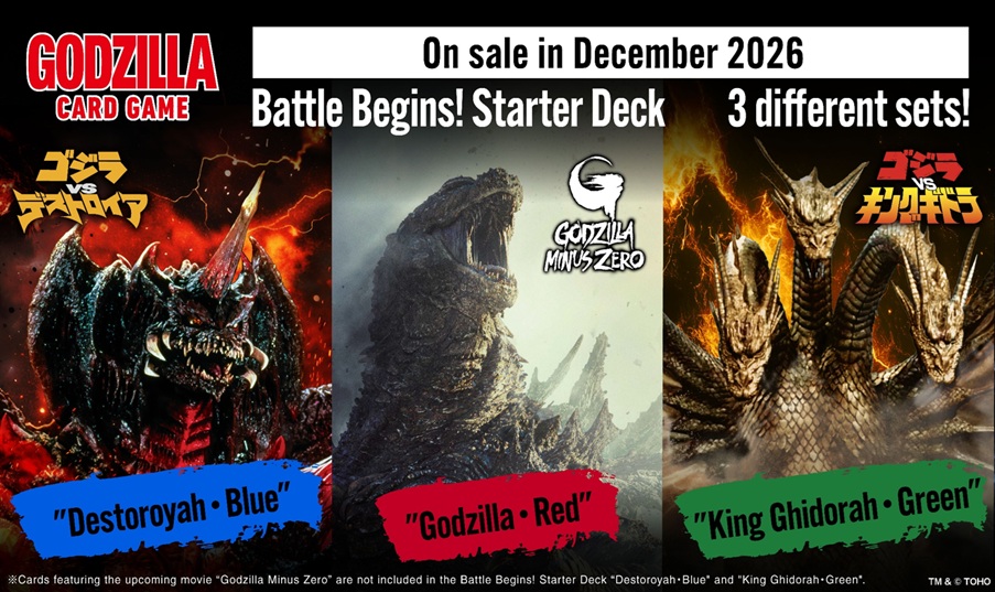Godzilla Card Game: Battle Begins! Starter Deck- King Ghidorah 