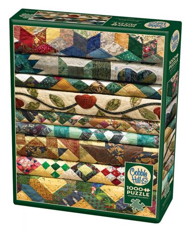 Cobble Hill Puzzles (1000): Grandmas Quilts 