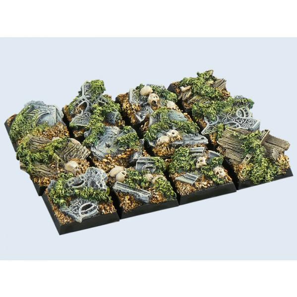 Basicks Bases: Graveyard: Square 20mm 