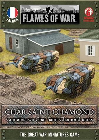 Great War: French: Char Saint Chamond 