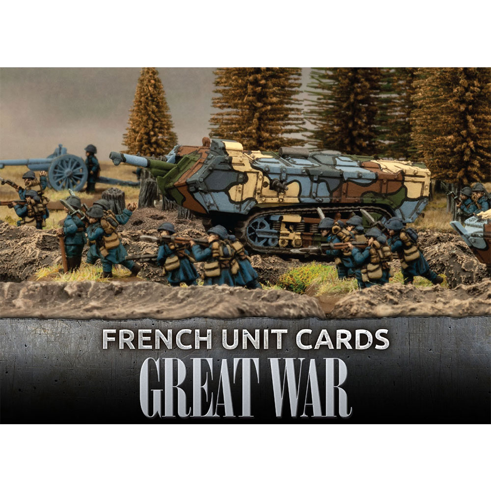 Great War: French: Unit Cards 