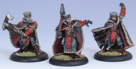 Warmachine: Khador (33025): Greylords Ternion 