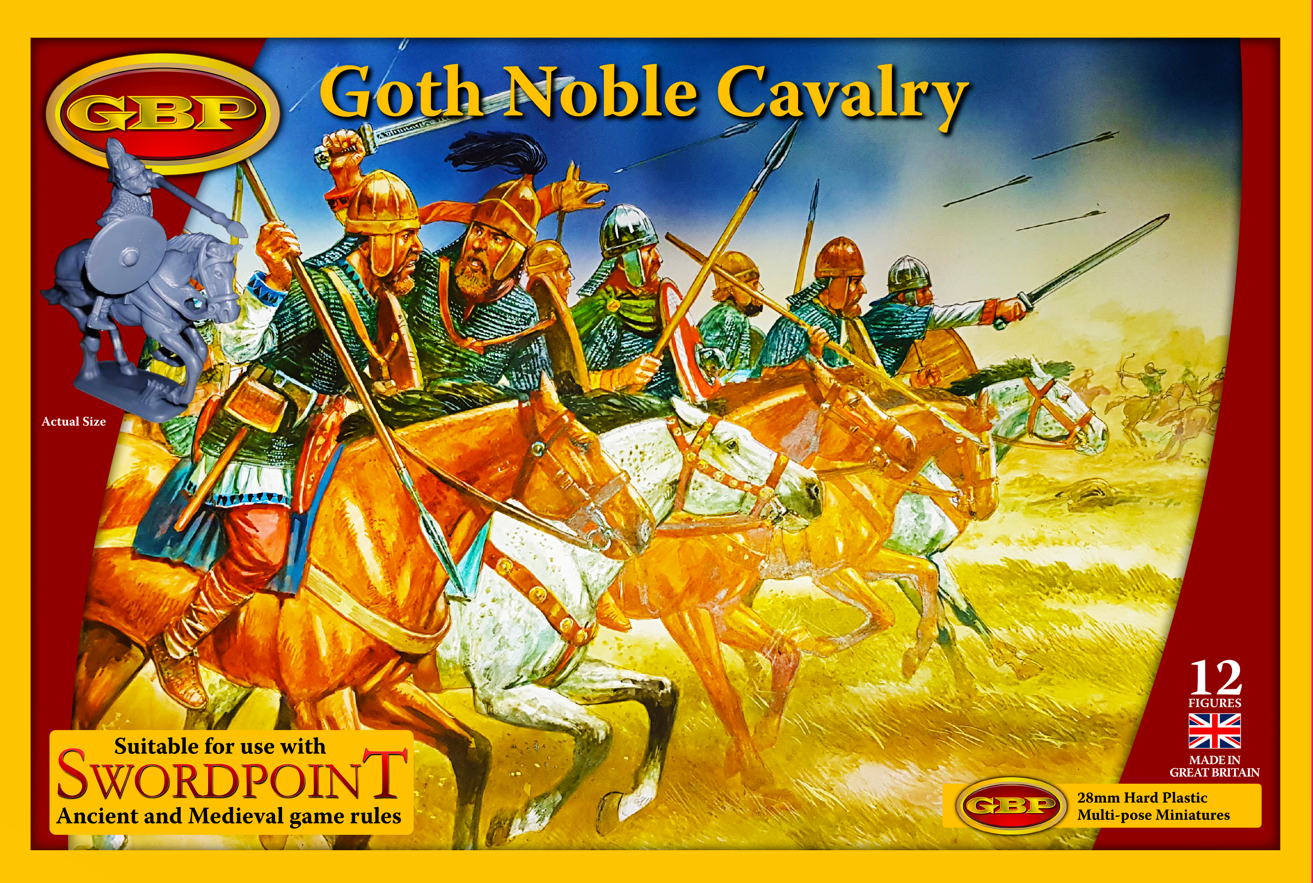 Gripping Beast 28mm: Goth Noble Cavalry 