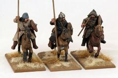 Gripping Beast 28mm: Huns- Huns with Spear (3) 