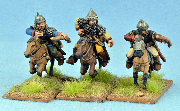 Gripping Beast 28mm Medieval Russian: Black Hoods (Bows) (3) 