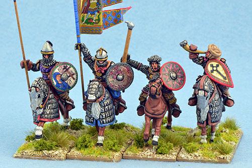 Gripping Beast 28mm Medieval Russian: Junior Druzhina (Command) (4) 