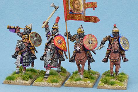 Gripping Beast 28mm Medieval Russian: Senior Druzhina Command (4) 