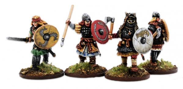 Gripping Beast 28mm Viking Age: Shieldmaiden- Hearthguard 