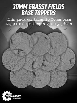 GuildBall: Base Toppers: Grassy Fields 30mm (10) [SALE] 