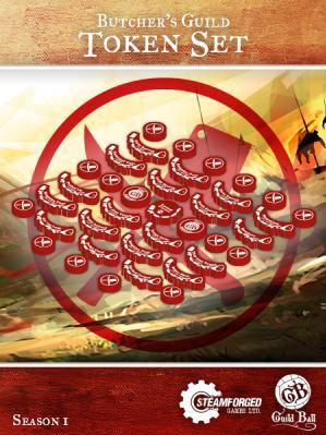 GuildBall: Butcher: Token Set [SALE] 