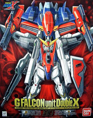Gundam X (1/100): #007 G Falcon Unit Double X 