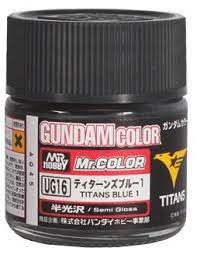 Gundam Color: UG16 MS Titans Blue 1 (10ml Bottle)  