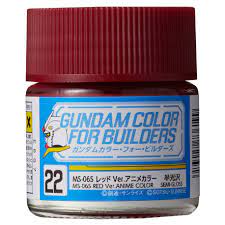 Gundam Color: UG22 MS-06S Red Version Anime Color (10ml Bottle) 