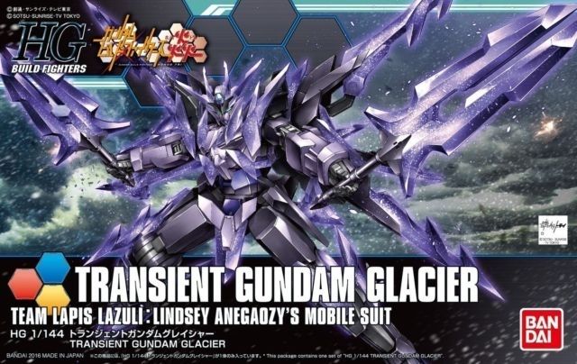 Gundam High Grade Build Fighters (1/144): #050 Transient Gundam Glacier 