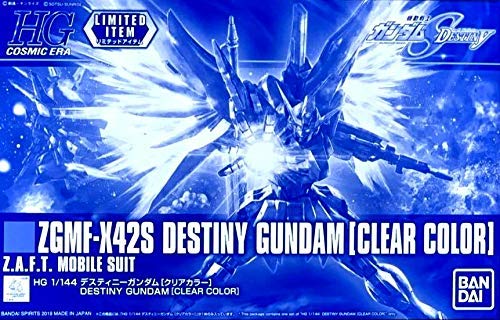 Gundam High Grade Cosmic Era: ZGMF-X42S Destiny Gundam [Clear Color] 