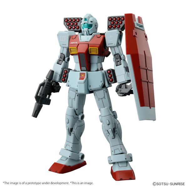 Gundam High Grade (HG) (1/144) RGM-79 GM (Shoulder Cannon/Missile Pod) 