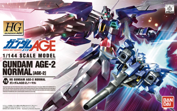 Gundam Age High Grade (HG): #10 Gundam Age-2 Normal 
