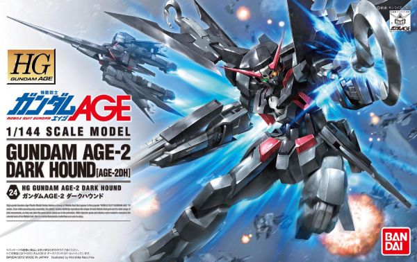 Gundam Age High Grade (HG): #24 Dark Hound 