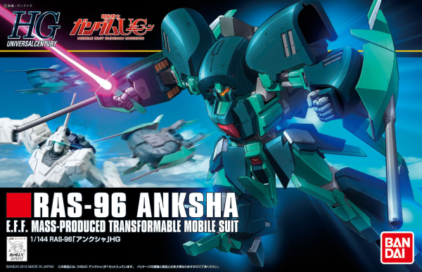 Gundam High Grade Universal Century #141: RAS-96 Anksha 