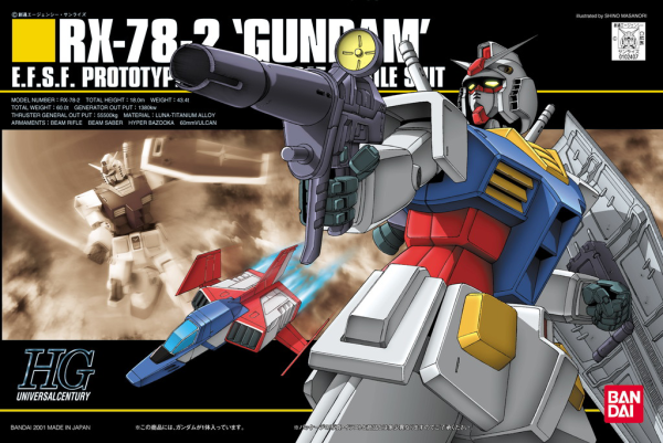 Gundam High Grade Universal Century #021: RX-78-2 Gundam 