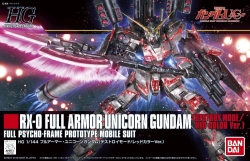 Gundam High Grade Universal Century: RX-0 Full Armor Unicorn Gundam (Destroy Mode/Red Color Ver.) 