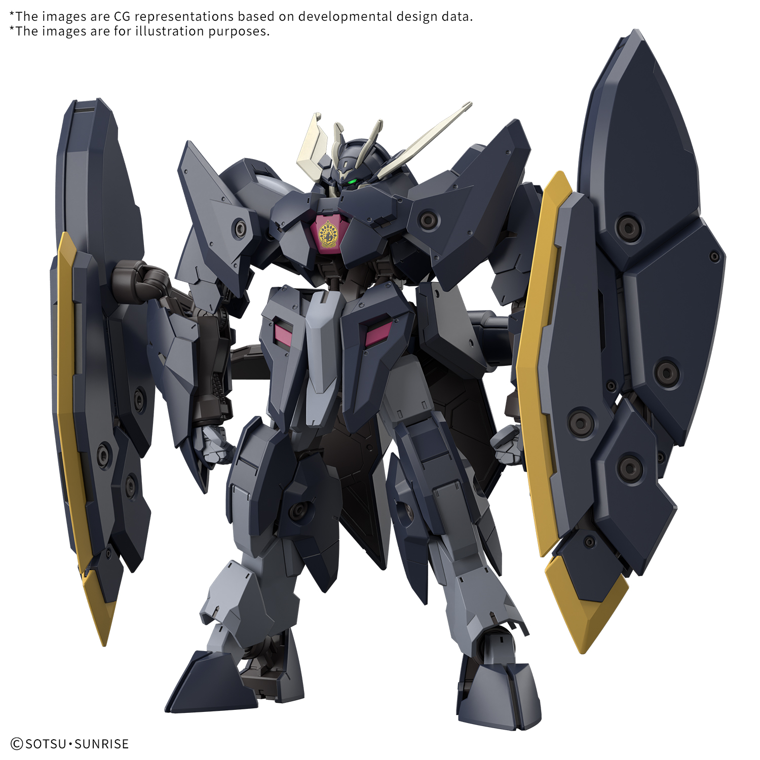 Gundam Iron Blooded Orphans HG 1/144: ASW-G-61 Gundam Zagan 
