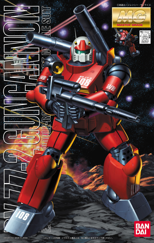 Gundam Master Grade (MG) 1/100: RX-77-2 Guncannon 