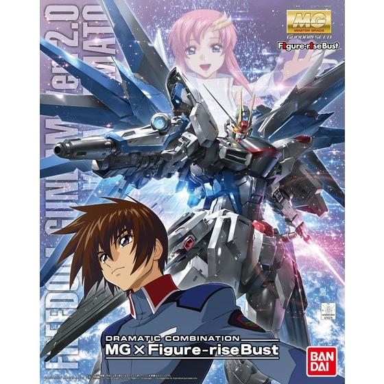 Gundam Master Grade (MG) 1/100: Dramatic Combination [MG Freedom Gundam Ver. 2.0 & Kira Yamato] 