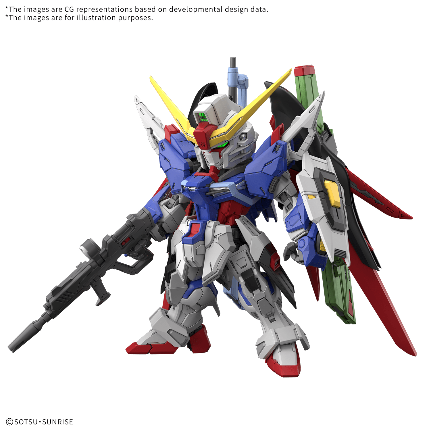 Gundam Master Grade Super Deformed (MGSD): Destiny Gundam 