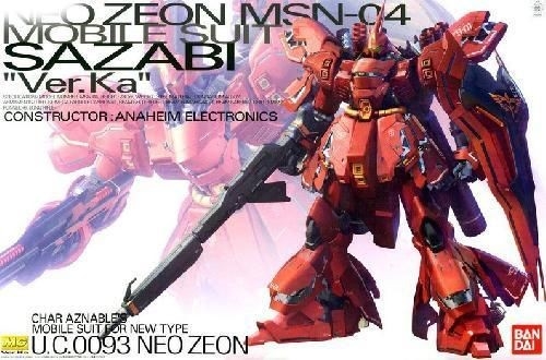 Gundam Master Grade (MG) 1/100: Mobile Suit Sazabi Ver. Ka 