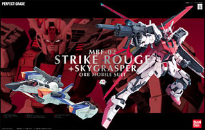 Gundam Perfect Grade 1/60: Strike Rouge + Sky Grasper 