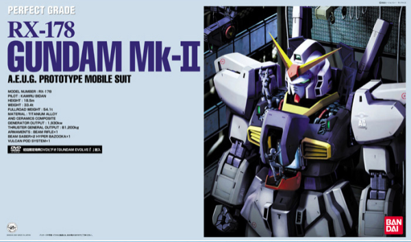 Gundam Perfect Grade: RX-178 Gundam MK-II A.E.U.G. 